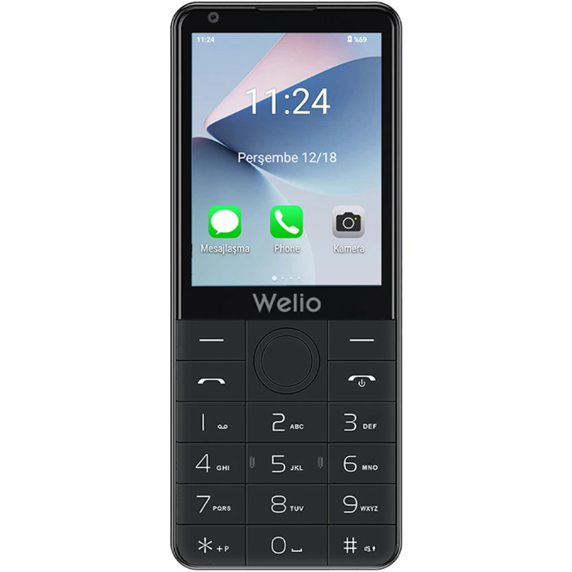 Welio T502 4G Siyah